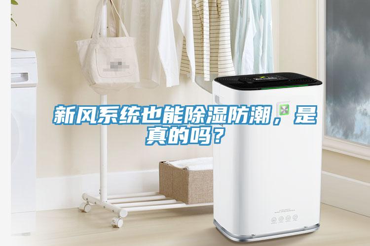 新風(fēng)系統(tǒng)也能除濕防潮，是真的嗎？