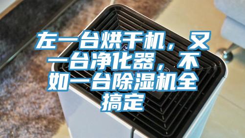 左一臺烘干機，又一臺凈化器，不如一臺除濕機全搞定