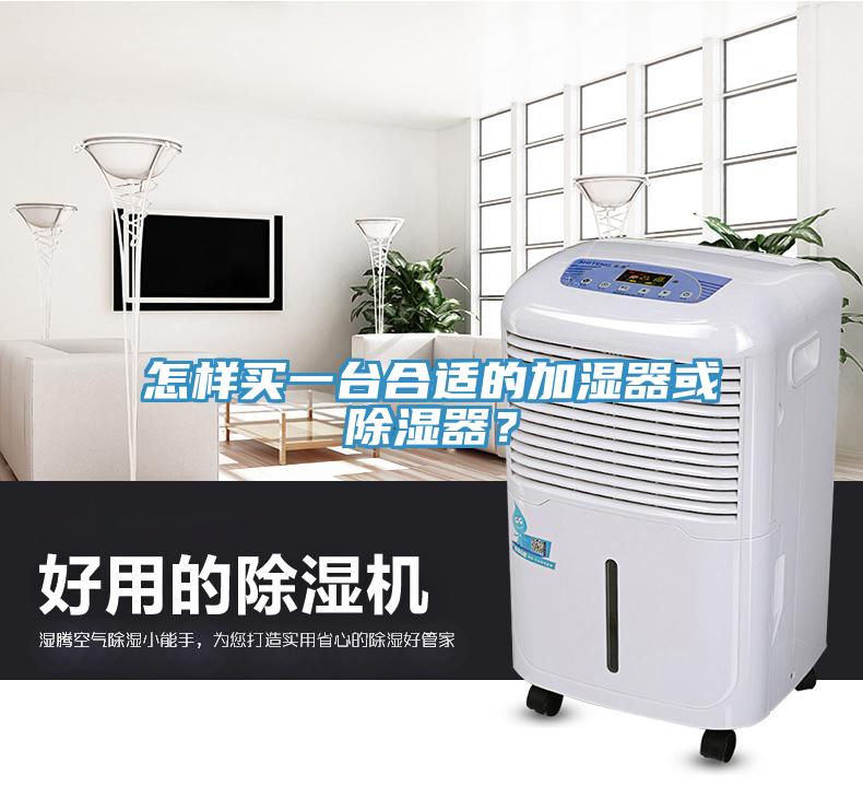 怎樣買一臺(tái)合適的加濕器或除濕器？