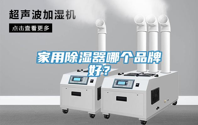 家用除濕器哪個品牌好？