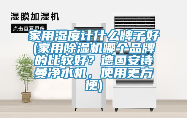 家用濕度計(jì)什么牌子好(家用除濕機(jī)哪個(gè)品牌的比較好？德國安詩曼凈水機(jī)，使用更方便)