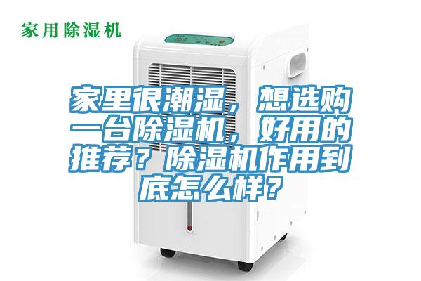 家里很潮濕，想選購(gòu)一臺(tái)除濕機(jī)，好用的推薦？除濕機(jī)作用到底怎么樣？