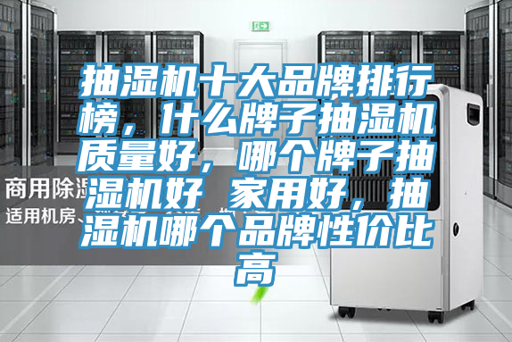 抽濕機十大品牌排行榜，什么牌子抽濕機質(zhì)量好，哪個牌子抽濕機好 家用好，抽濕機哪個品牌性價比高