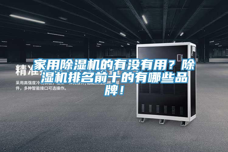 家用除濕機的有沒有用？除濕機排名前十的有哪些品牌！