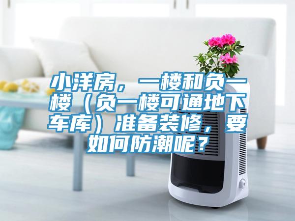 小洋房，一樓和負一樓（負一樓可通地下車庫）準備裝修，要如何防潮呢？