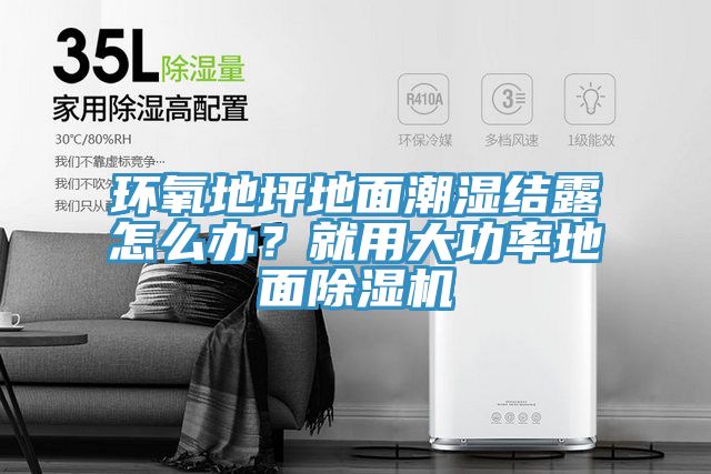 環(huán)氧地坪地面潮濕結(jié)露怎么辦？就用大功率地面除濕機