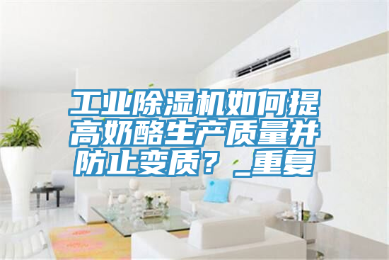 工業(yè)除濕機如何提高奶酪生產(chǎn)質(zhì)量并防止變質(zhì)？_重復(fù)