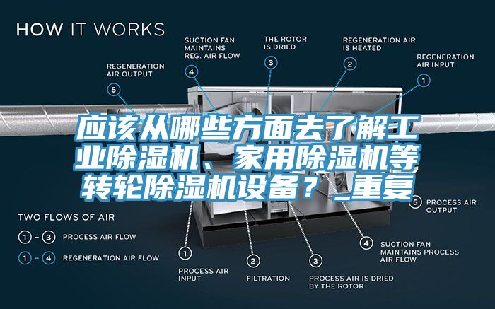 應(yīng)該從哪些方面去了解工業(yè)除濕機(jī)、家用除濕機(jī)等轉(zhuǎn)輪除濕機(jī)設(shè)備？_重復(fù)