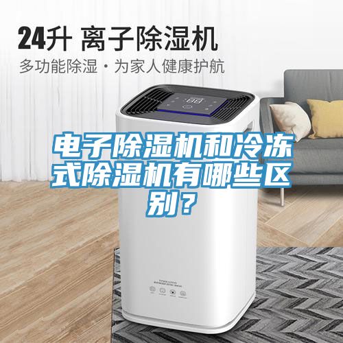 電子除濕機和冷凍式除濕機有哪些區(qū)別？