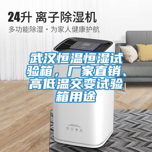 武漢恒溫恒濕試驗(yàn)箱，廠家直銷、高低溫交變試驗(yàn)箱用途