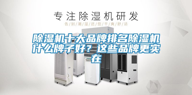 除濕機十大品牌排名除濕機什么牌子好？這些品牌更實在