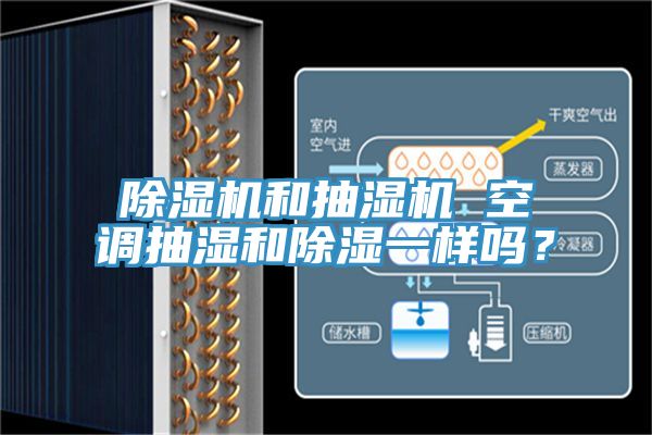 除濕機(jī)和抽濕機(jī) 空調(diào)抽濕和除濕一樣嗎？