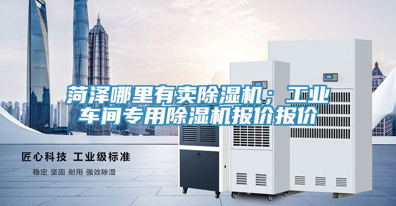 菏澤哪里有賣除濕機；工業(yè)車間專用除濕機報價報價