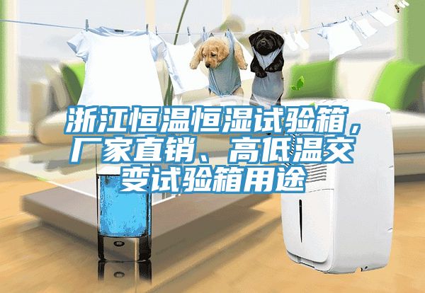 浙江恒溫恒濕試驗(yàn)箱，廠家直銷、高低溫交變?cè)囼?yàn)箱用途