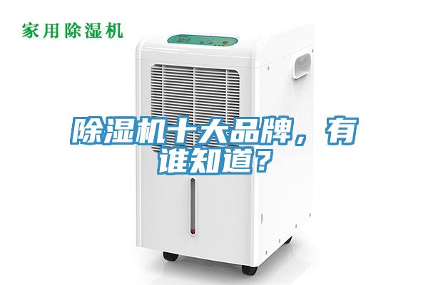 除濕機(jī)十大品牌，有誰(shuí)知道？