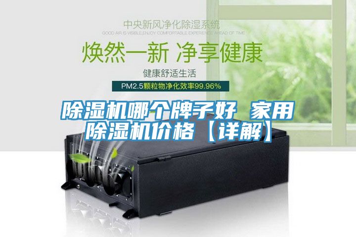 除濕機(jī)哪個牌子好 家用除濕機(jī)價(jià)格【詳解】