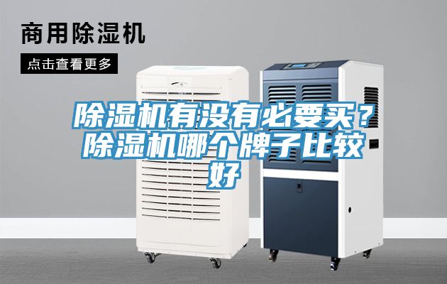 除濕機(jī)有沒(méi)有必要買(mǎi)？除濕機(jī)哪個(gè)牌子比較好