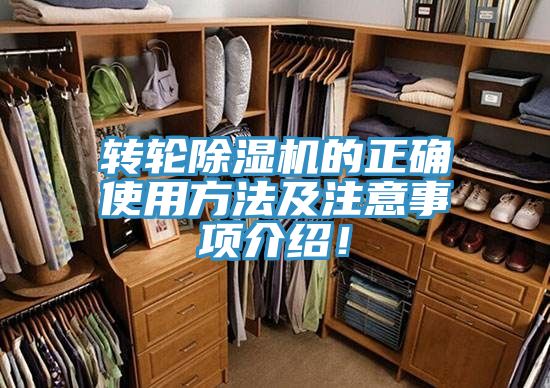 轉(zhuǎn)輪除濕機(jī)的正確使用方法及注意事項(xiàng)介紹！