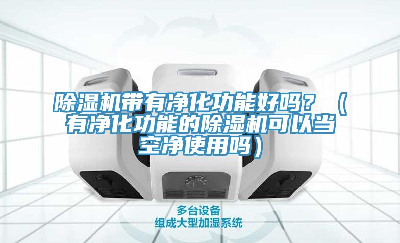 除濕機(jī)帶有凈化功能好嗎？（有凈化功能的除濕機(jī)可以當(dāng)空凈使用嗎）