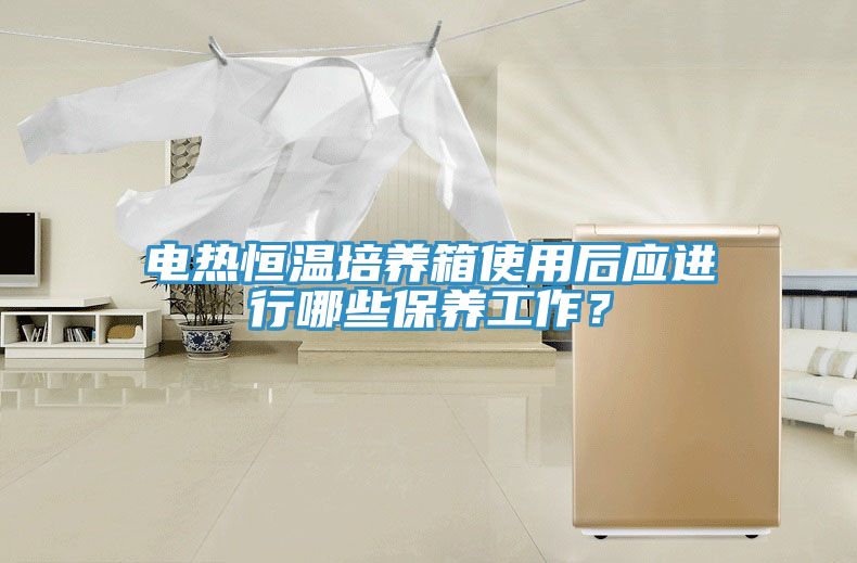 電熱恒溫培養(yǎng)箱使用后應(yīng)進行哪些保養(yǎng)工作？