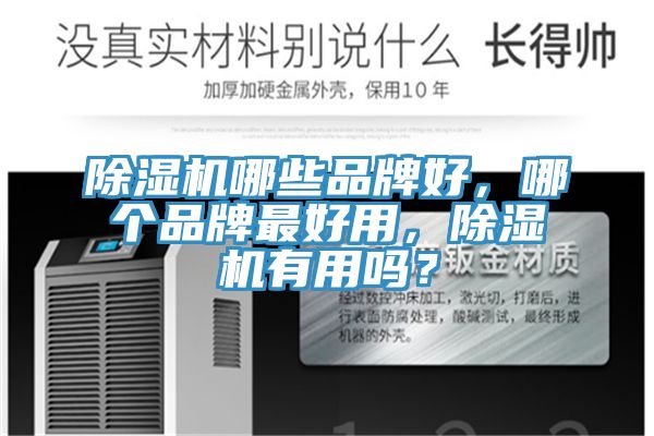 除濕機哪些品牌好，哪個品牌最好用，除濕機有用嗎？